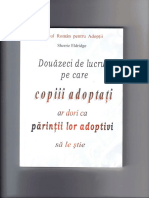 Douazeci de Lucruri Pe Care Copiii Adoptati Ar Dori CA Parin