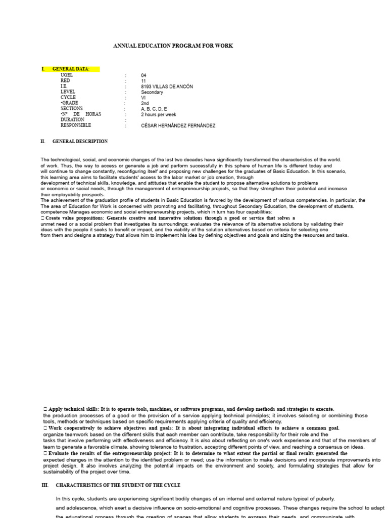 Annual Education Program Overview | PDF | Quantitative Research ...