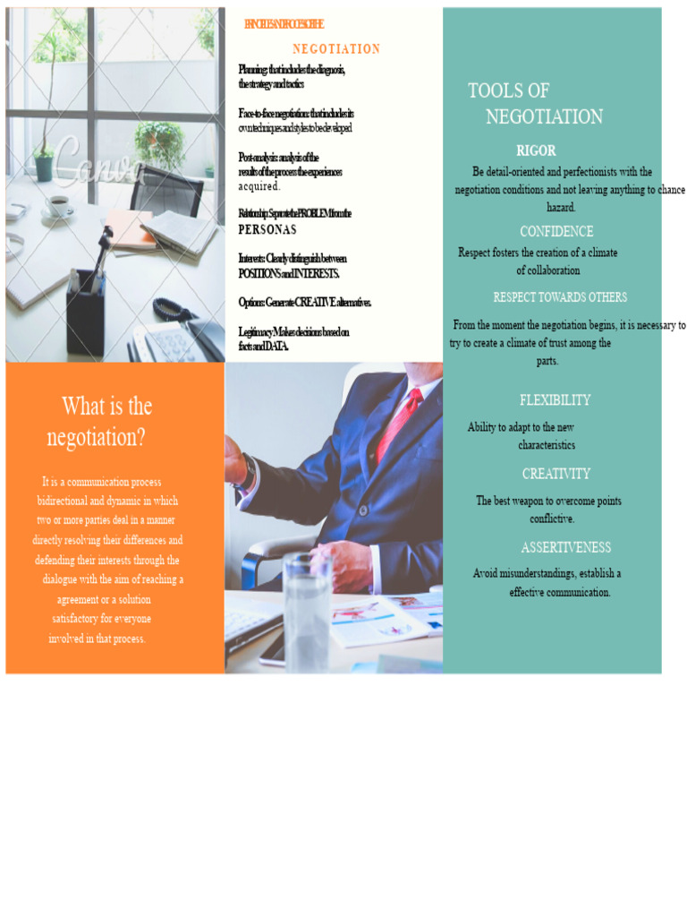 Negotiation Principles and Techniques Guide | PDF | Negotiation | Cognition