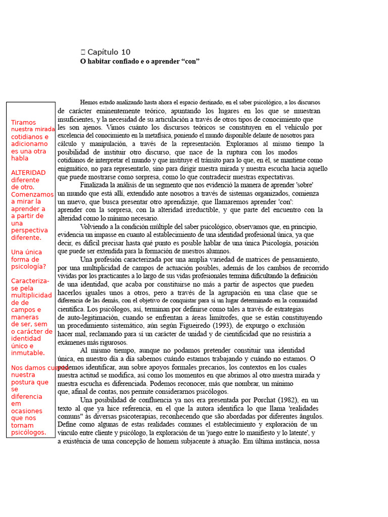 Capítulo 10 | PDF | Aprendizaje | Sicología