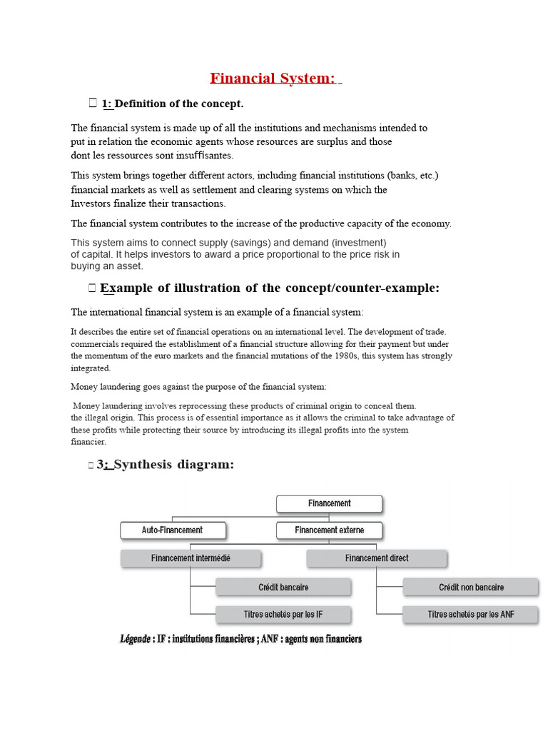 Overview of the Financial System | PDF | Financial Markets | Banks