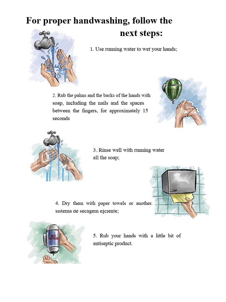 Essential Steps for Effective Handwashing | PDF