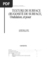 Rugosité : Normes et Contrôles | PDF