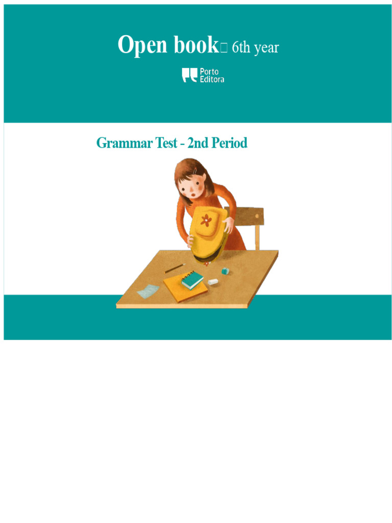 6th Grade Grammar Test Activities | PDF | Verb | Syntax