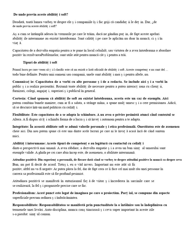 De Unde Provin Aceste Abilități Interumane | PDF