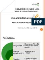 ENLACE 2012 Mejorar Proceso Final