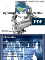 Organizational Communication and Technology: Presented by