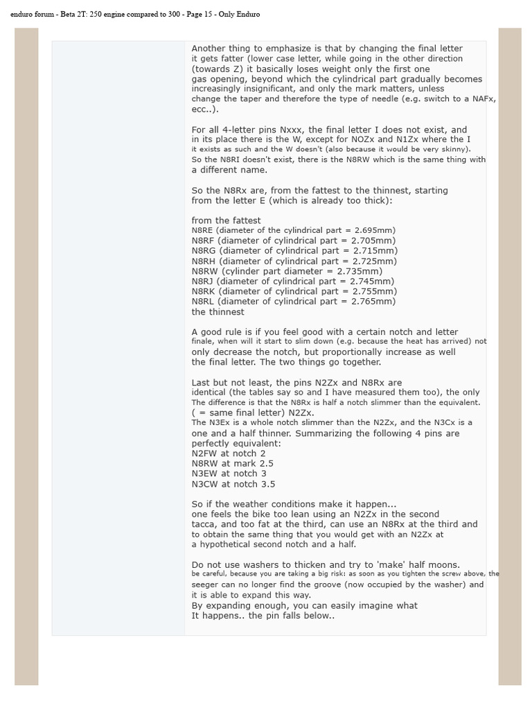Beta 2T Engine Tuning Guide | PDF