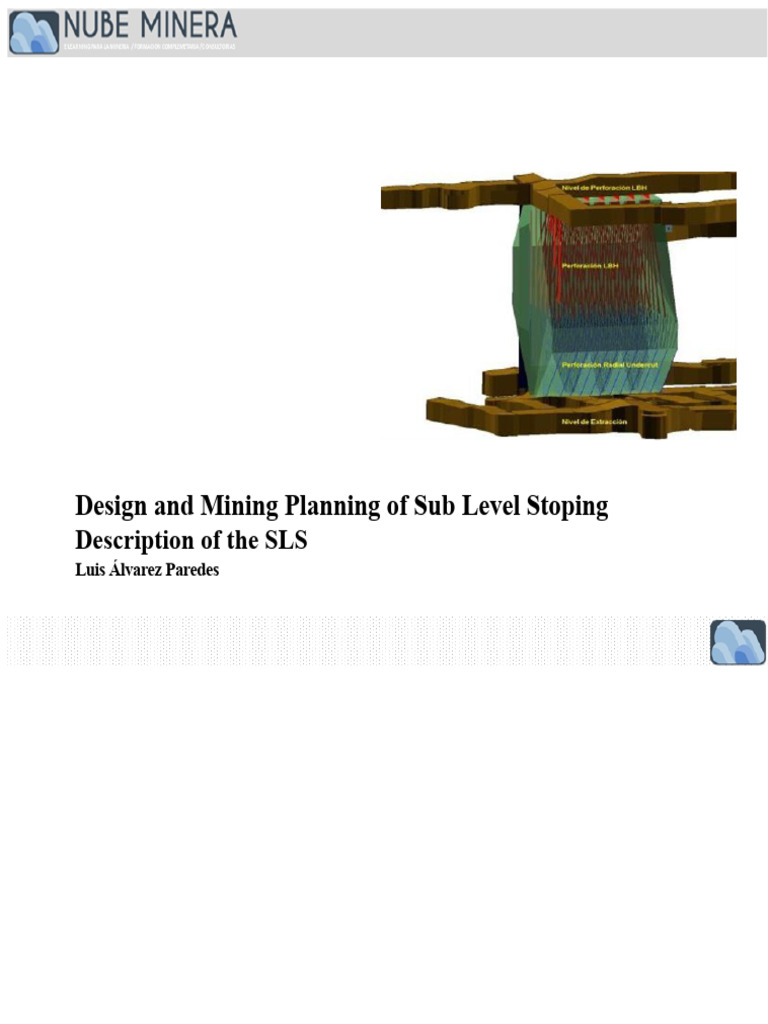 Sub Level Stoping Mining Techniques | PDF | Mining | Minerals