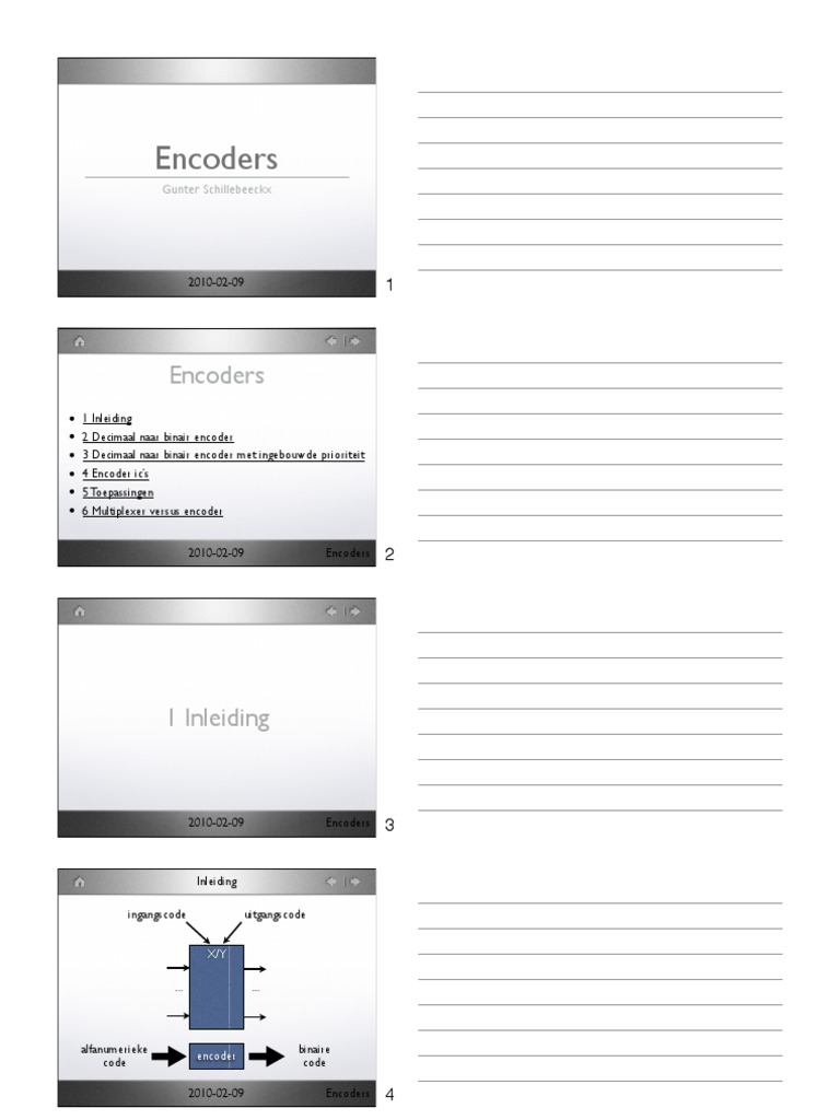 D.1.9.4 Encoders | PDF