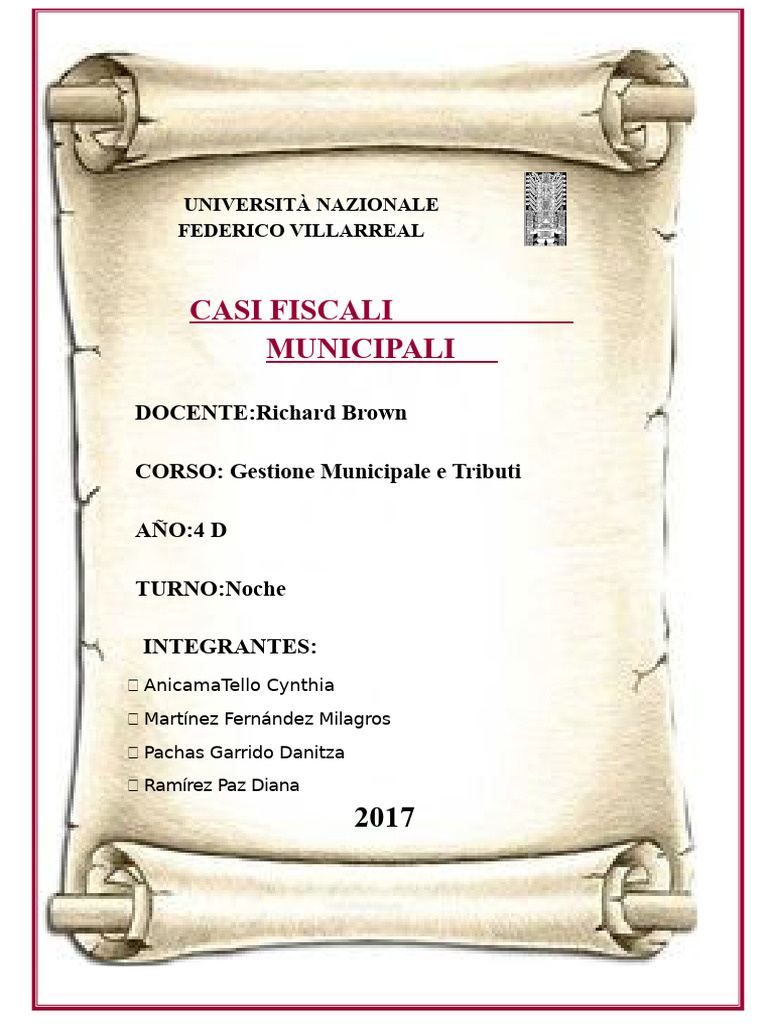 Casi Pratici Imposti Municipali | PDF