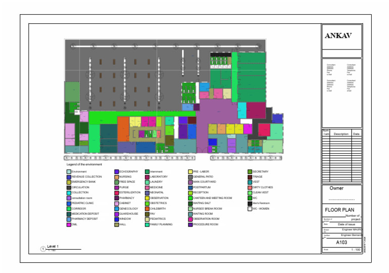 Hospital Floor Plan and Facilities Overview | PDF | Health Care ...