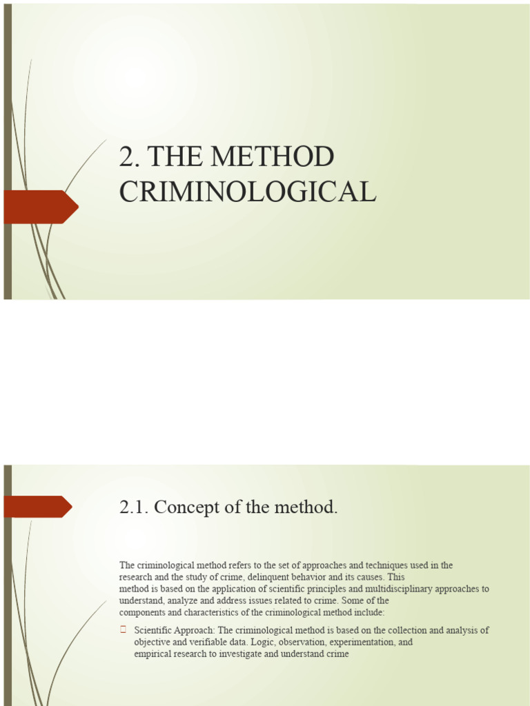Criminological Research Methods Explained | PDF
