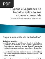 Classificação de acidente de trabalho