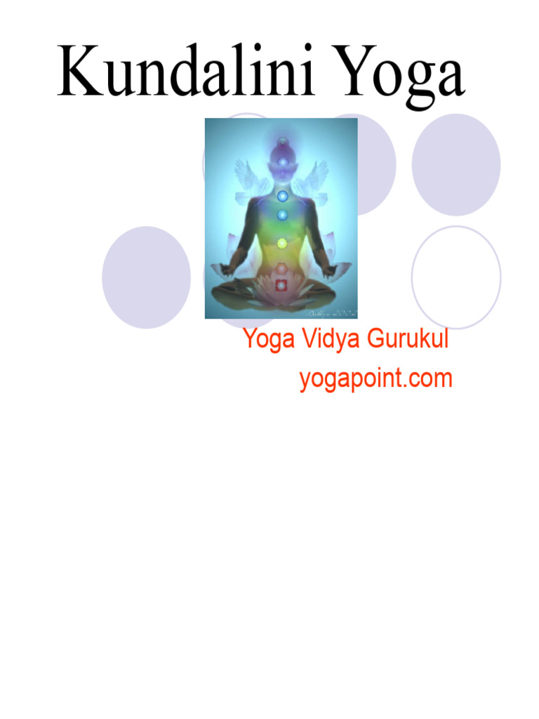 Energía Kundalini y Chakras en Yoga | PDF | Kundalini Yoga | Mente