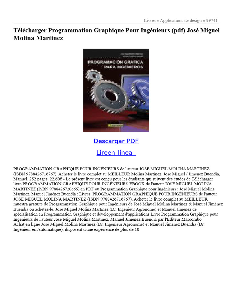 Programmation Graphique pour Ingénieurs | PDF