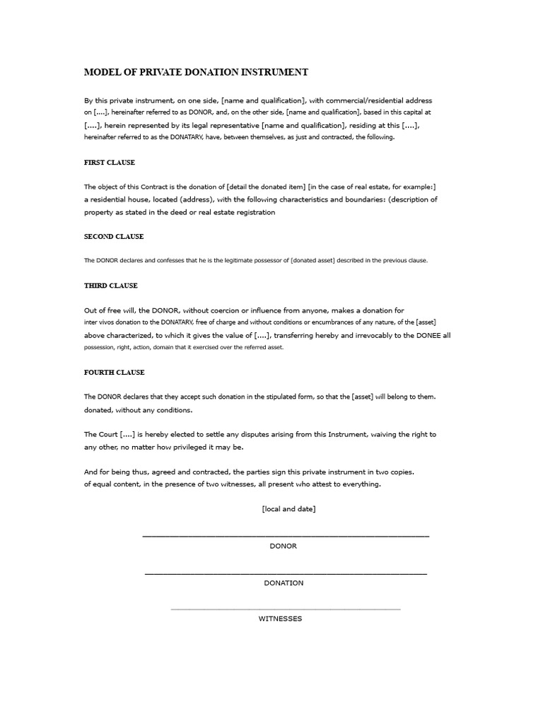 DONATION | PDF