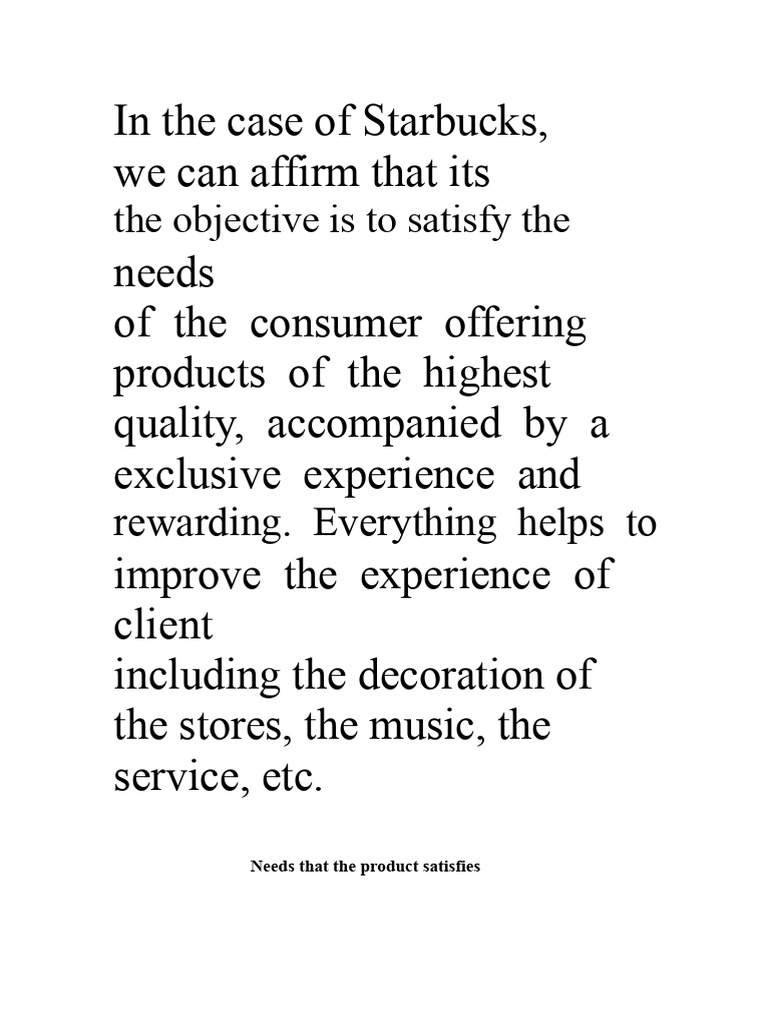Starbucks Customer Experience Strategies | PDF