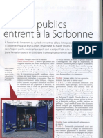 Les Arts Publics Entrent A La Sorbonne Stradda N 3 Janvier 2007