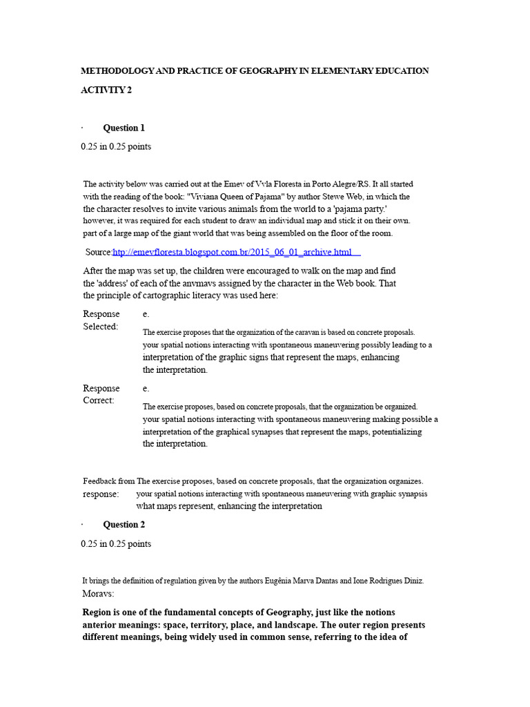 Proof Methodology and Practice of Teaching History and Geography in The ...