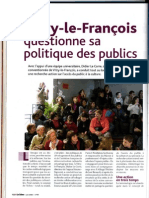 Vitry Le Francois Questionne Sa Politique Des Publics La Scene n 41 Juin 2006