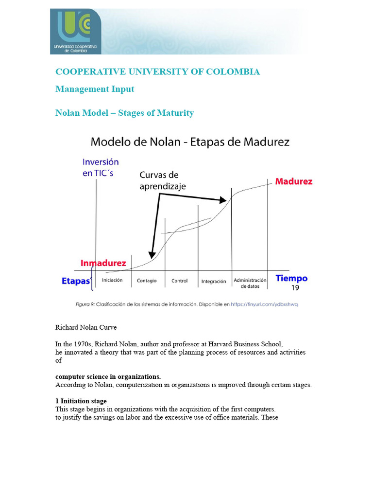 Nolan Model: Stages of IT Maturity | PDF | Information | Computer ...