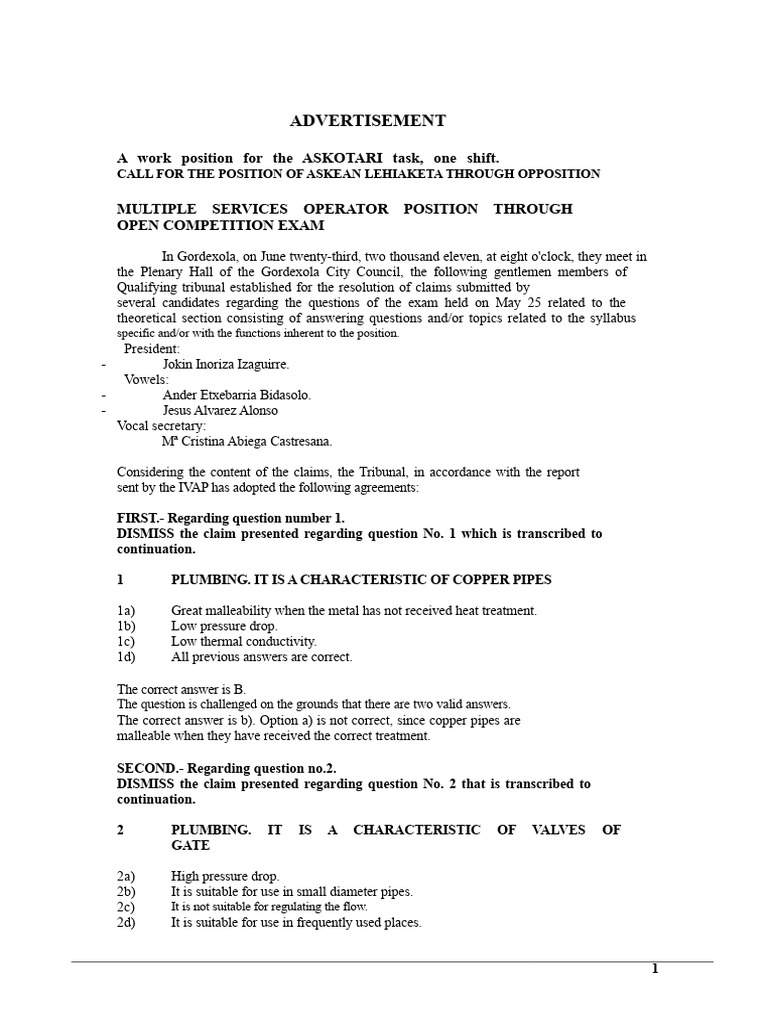 Various Laborer Exam | PDF | Plumbing | Pipe (Fluid Conveyance)