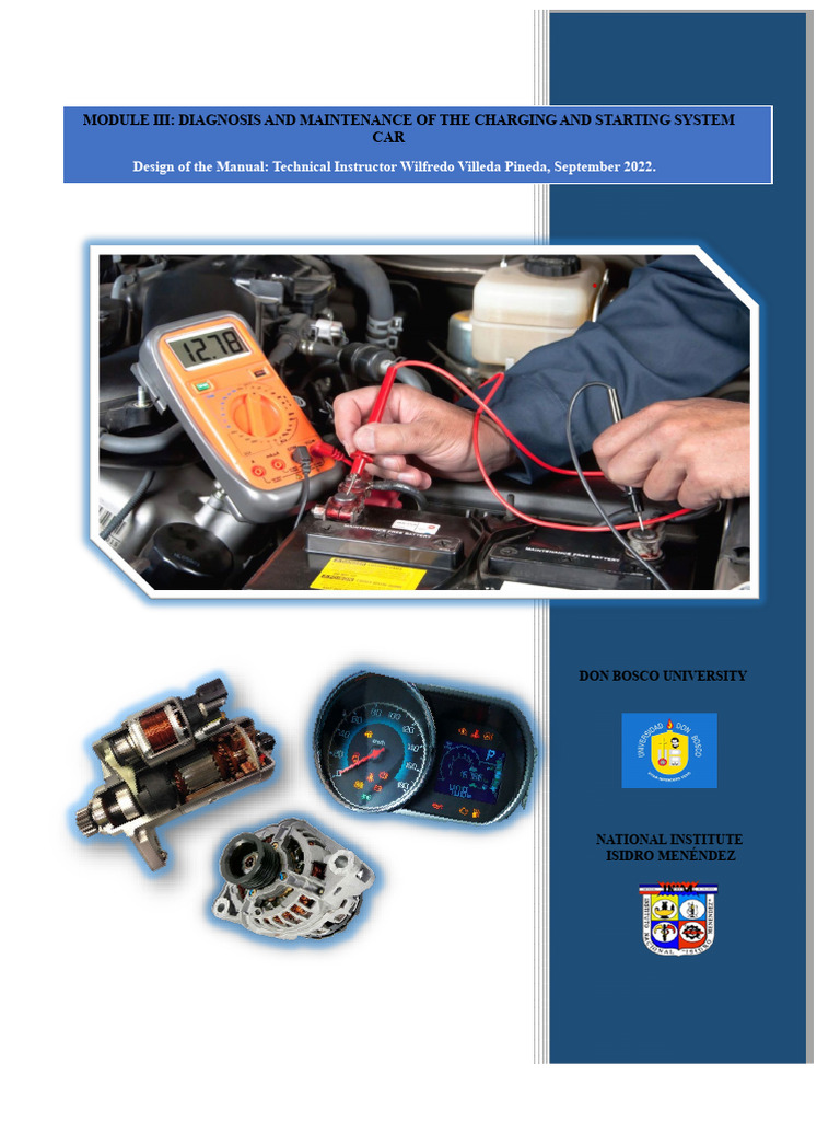 Car Charging and Starting System Guide | PDF | Atoms | Electron