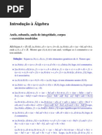 Introd Algebra - Exercicios Resolvidos 5 - Lenimar N Andrade