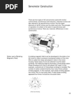 Servomotor Construction: Stator and A Rotating Magnetic Field