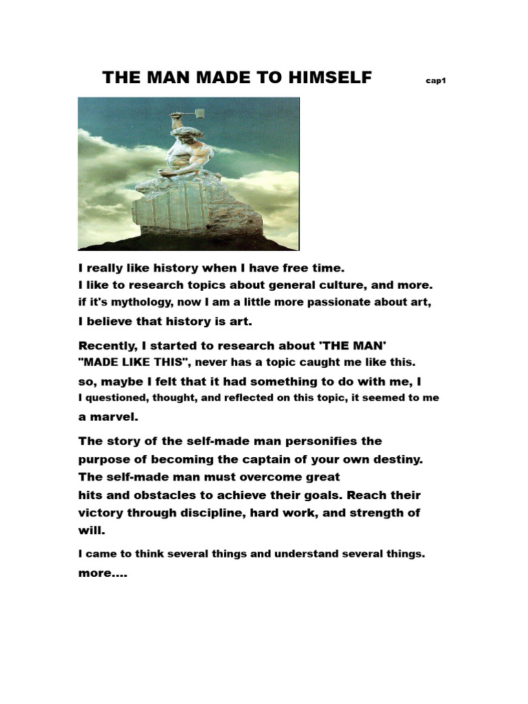 The Journey of Self-Made Identity | PDF
