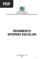 Regimento Interno Escolar Abnt