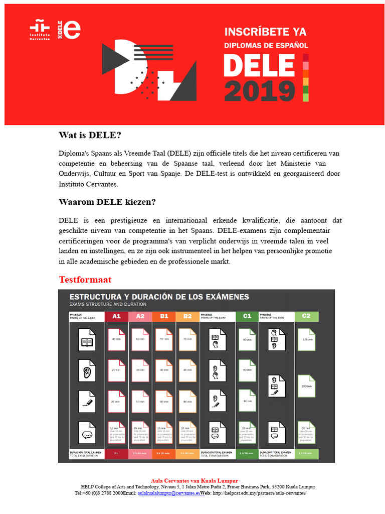 Dele-Examen 2019 | PDF