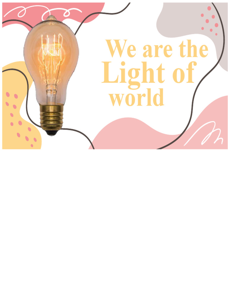 Embracing the Light of Christ | PDF | God In Christianity | Jesus