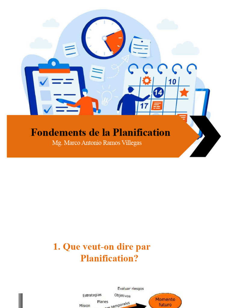 Fondements de la Planification Organisationnelle | PDF | Planification ...