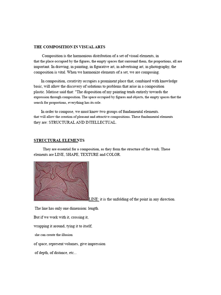 Visual Arts Composition Essentials | PDF | Composition (Visual Arts)