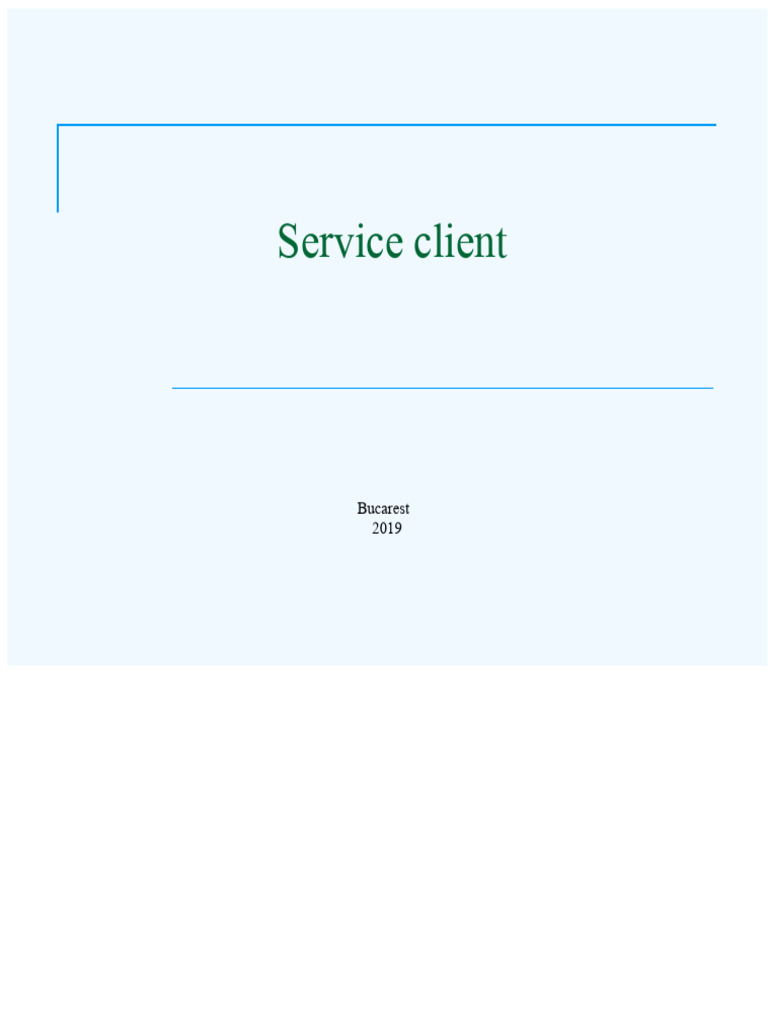 Optimisation du Service Client en 2019 | PDF | Gestion de la relation ...