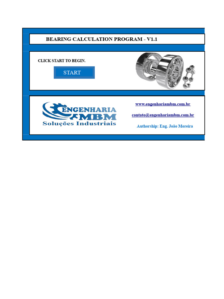 Bearing Calculation Program V1.1 Guide | PDF | Mechanical Engineering ...