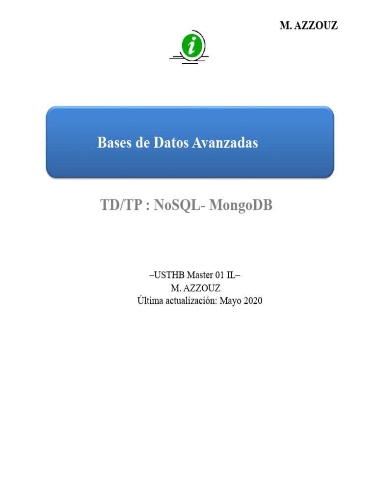 introducci-n-a-mongodb-ejercicios-pr-cticos-pdf-mongo-db-bases