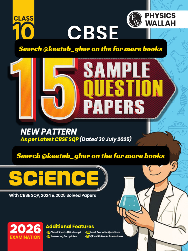 15 Sample Papers Science Class 10 | PDF | Acid | Redox