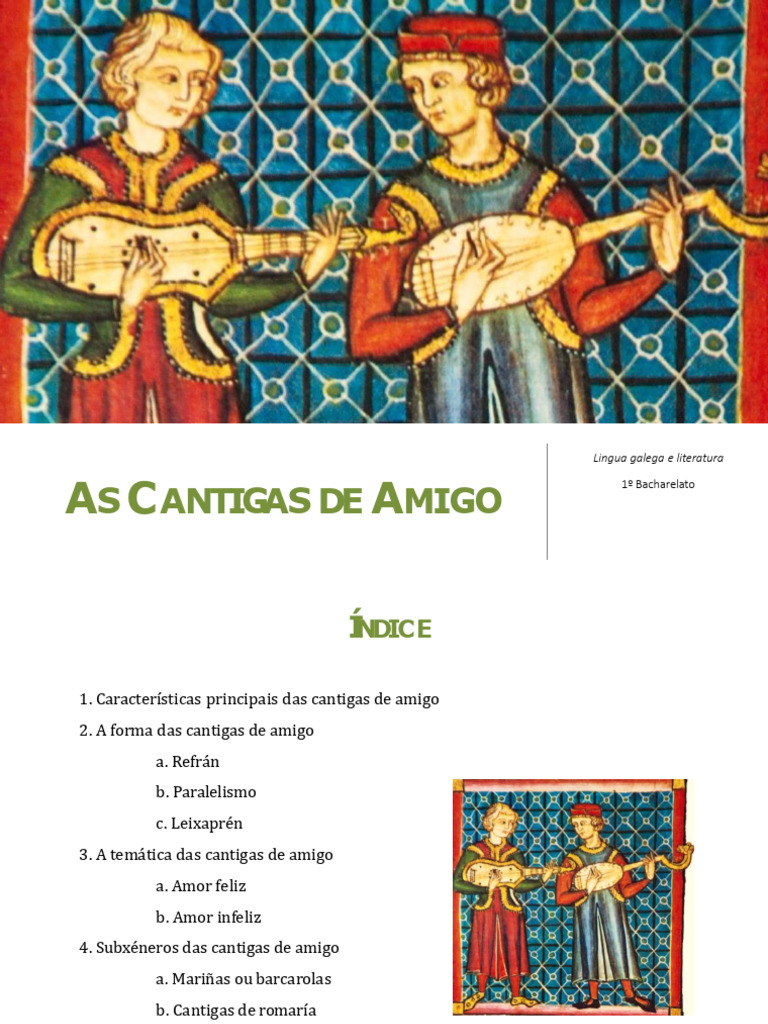 Cantigas de Amigo | PDF