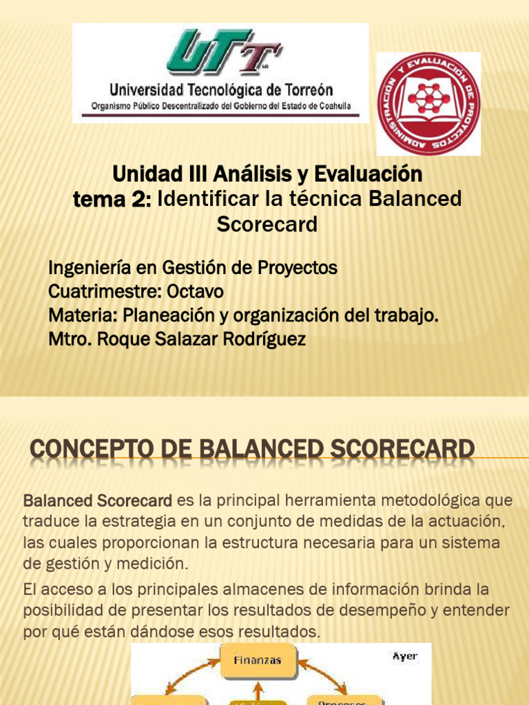 Balanced Scorecard: Estrategia y Perspectivas | PDF | Business | Economias
