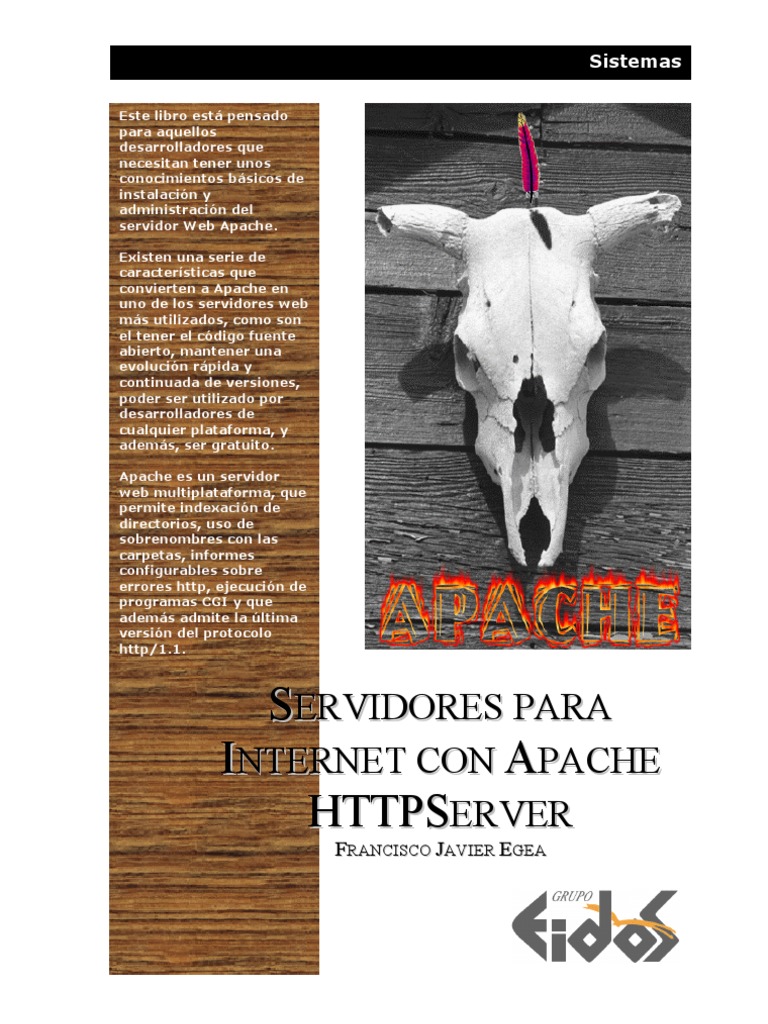 Servidores - Para.internet - Con.apache - Httpserver. .Javier - Egea ...