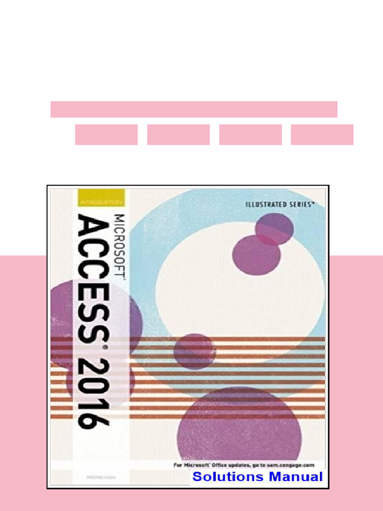 Illustrated Microsoft Office 365 and Access 2016 Introductory 1st ...