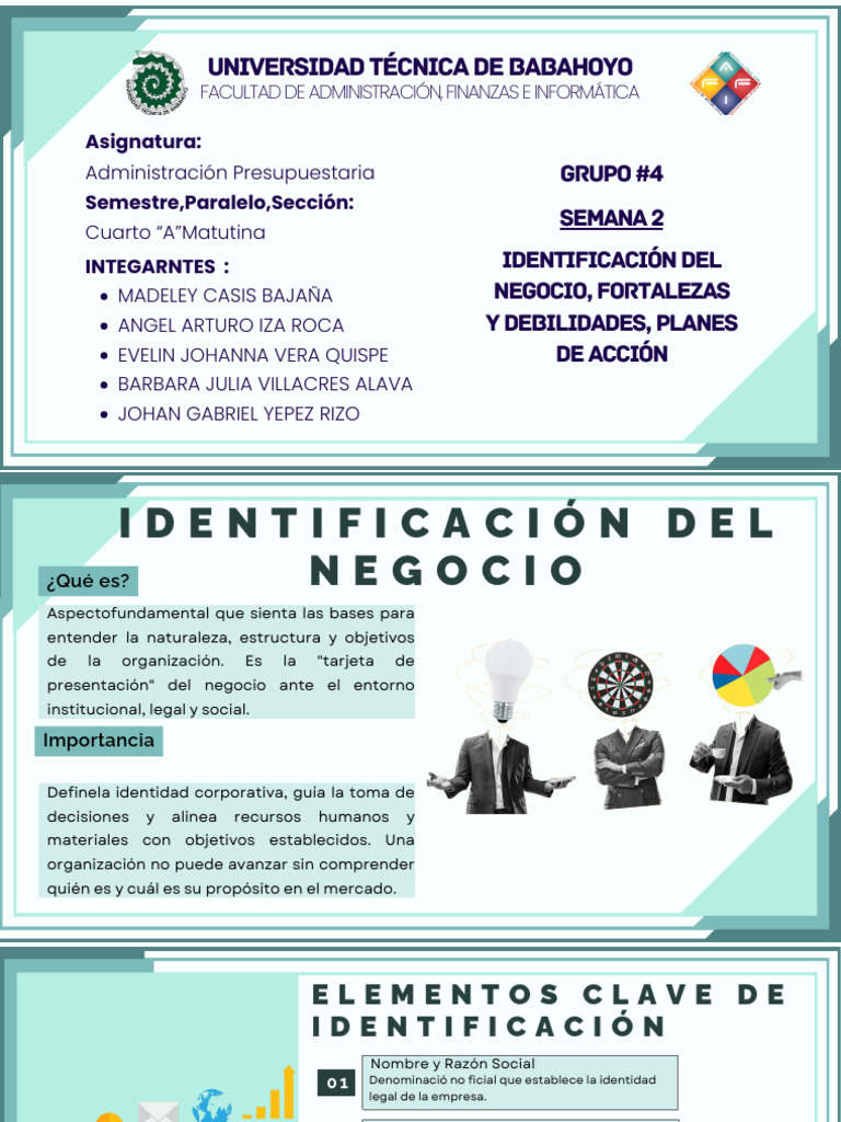 Identificación y Análisis FODA Empresarial | PDF | Análisis FODA ...
