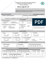 Ficha Difteria