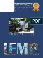 Pgdm Ft Prospectus-2012-14 PDF