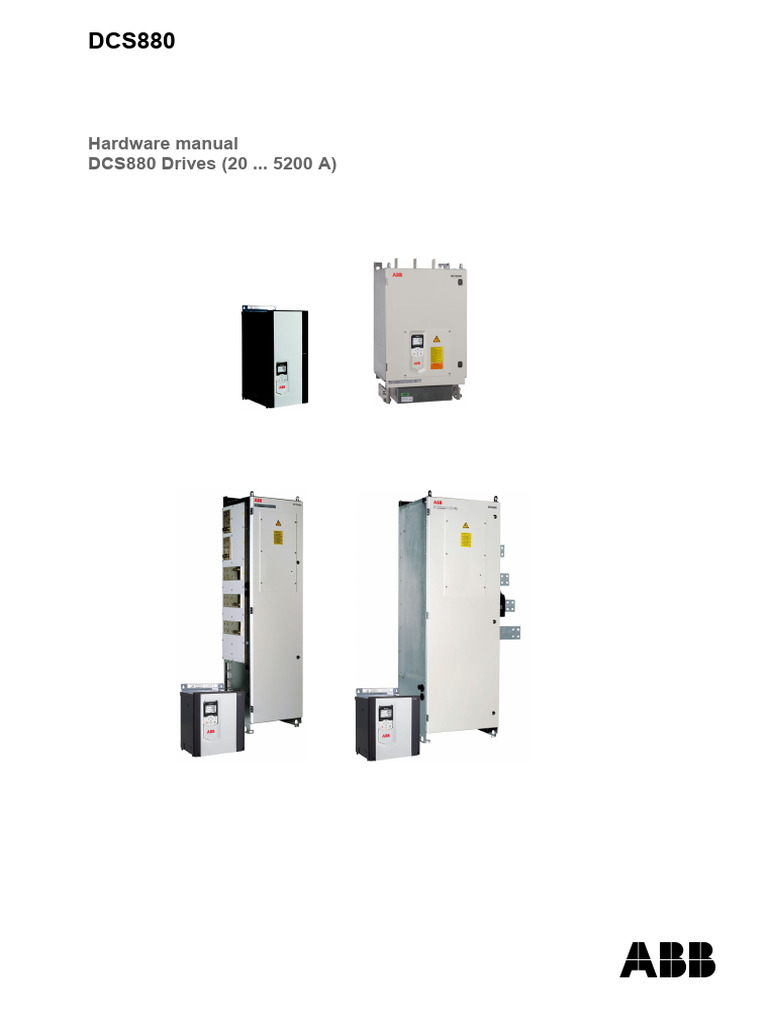Dcs880 Series | PDF | Electronics | Electrical Engineering