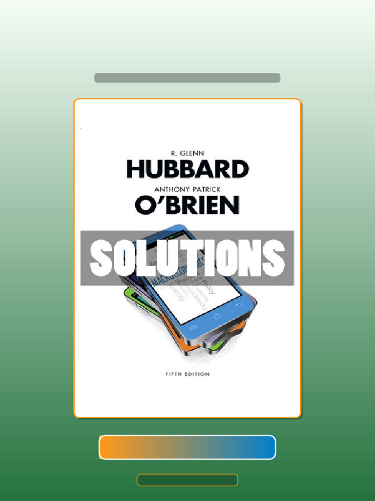Macroeconomics 5 Ed Hubbard eBook and TestBank Bundle Exam Prep | PDF
