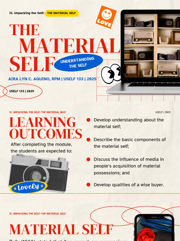 Understanding the Material Self | PDF | Self | Adolescence
